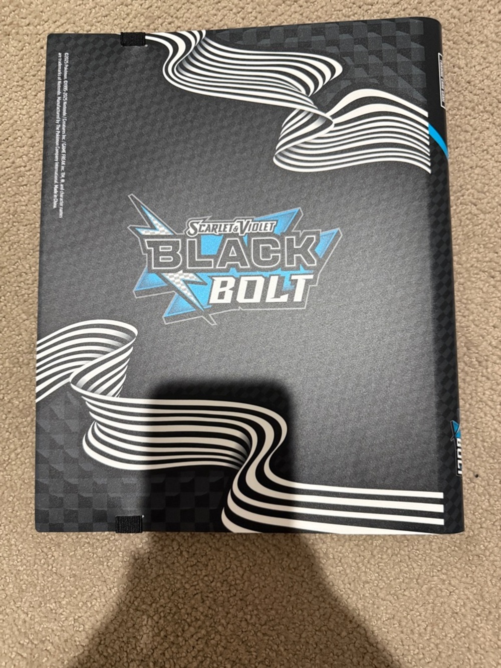 Pokemon Black Bolt Trading Card Binder - Picture 3 of 3